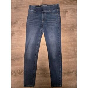 Old Navy Rockstar Jeggings Womens 8 Medium Wash Blue Pull On Skinny Denim Pants